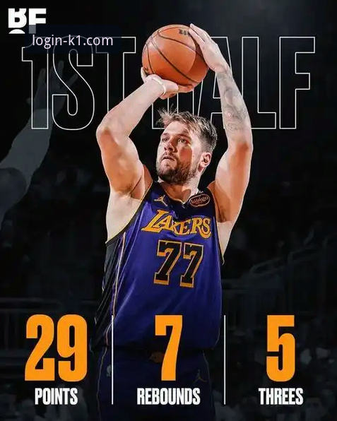 K1体育登录 东契奇43分引领湖人进攻风暴:一场现代篮球的数据盛宴与平台观赛新体验全面解析